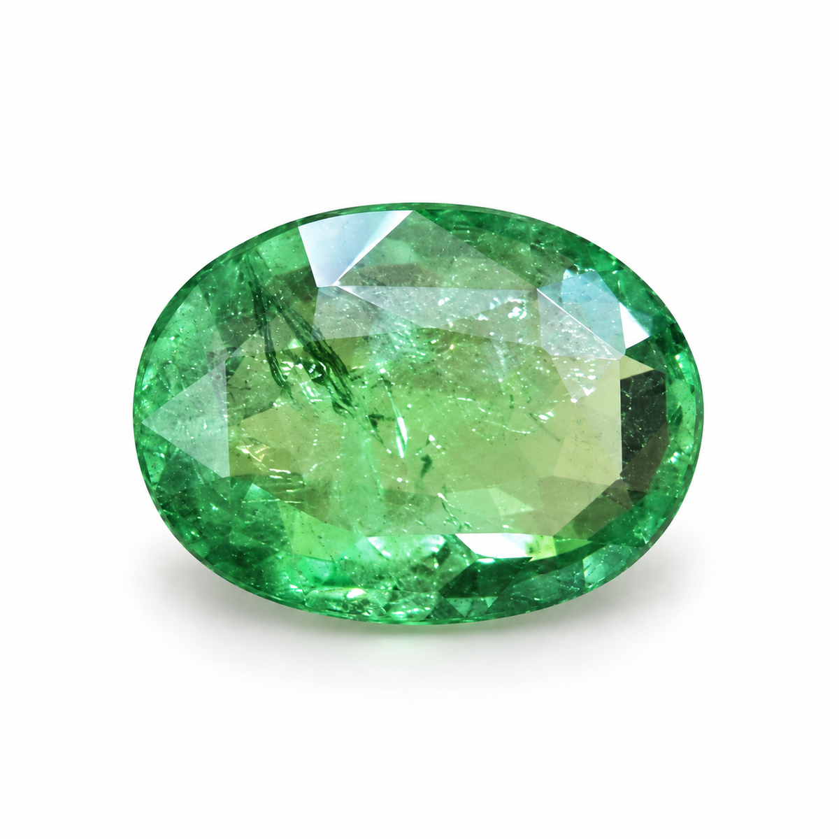 3.02 ct Natural Green Tsavorite Oval shape - #TS18