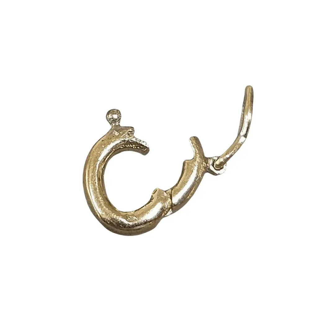 12 x 9 mm Gold Filled Hinged hoop clasp - K Jewelry Accessories