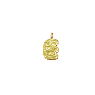 925 Gold Vermeil Charm - K Jewelry Accessories