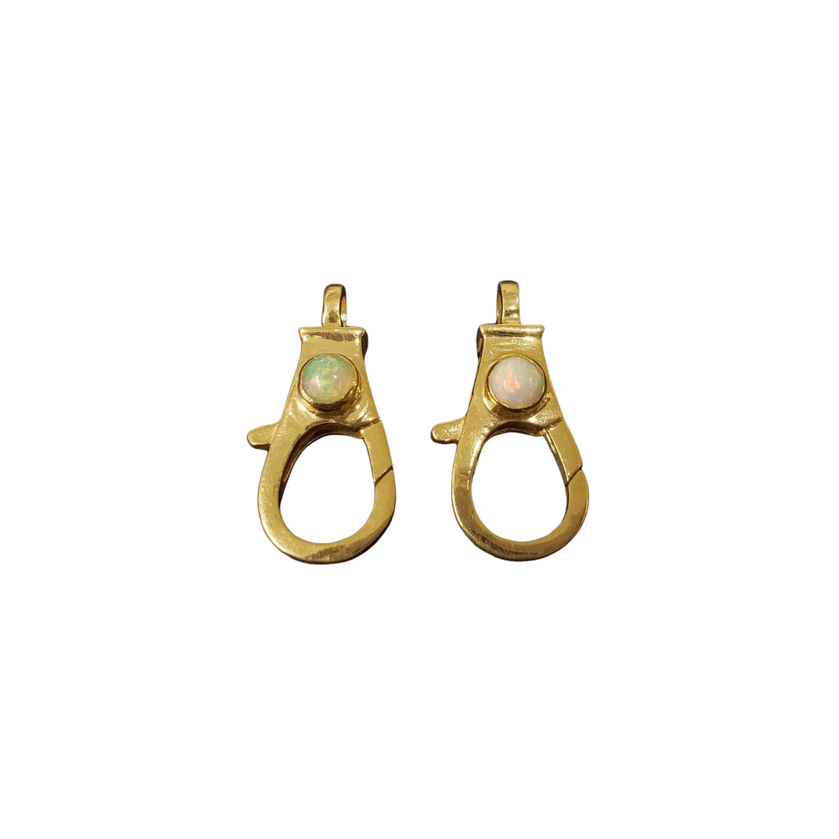 Dainty Lobster Ethiopian Opal Gold Vermeil Clasps - K Jewelry Accessories