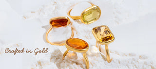 K_Jewelry_Accessories_-_Gold_Rings_With_Natural_Stones - K Jewelry Accessories