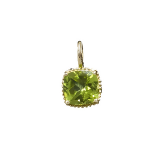 Minimalist 14k Gold Peridot Pendant - K Jewelry Accessories