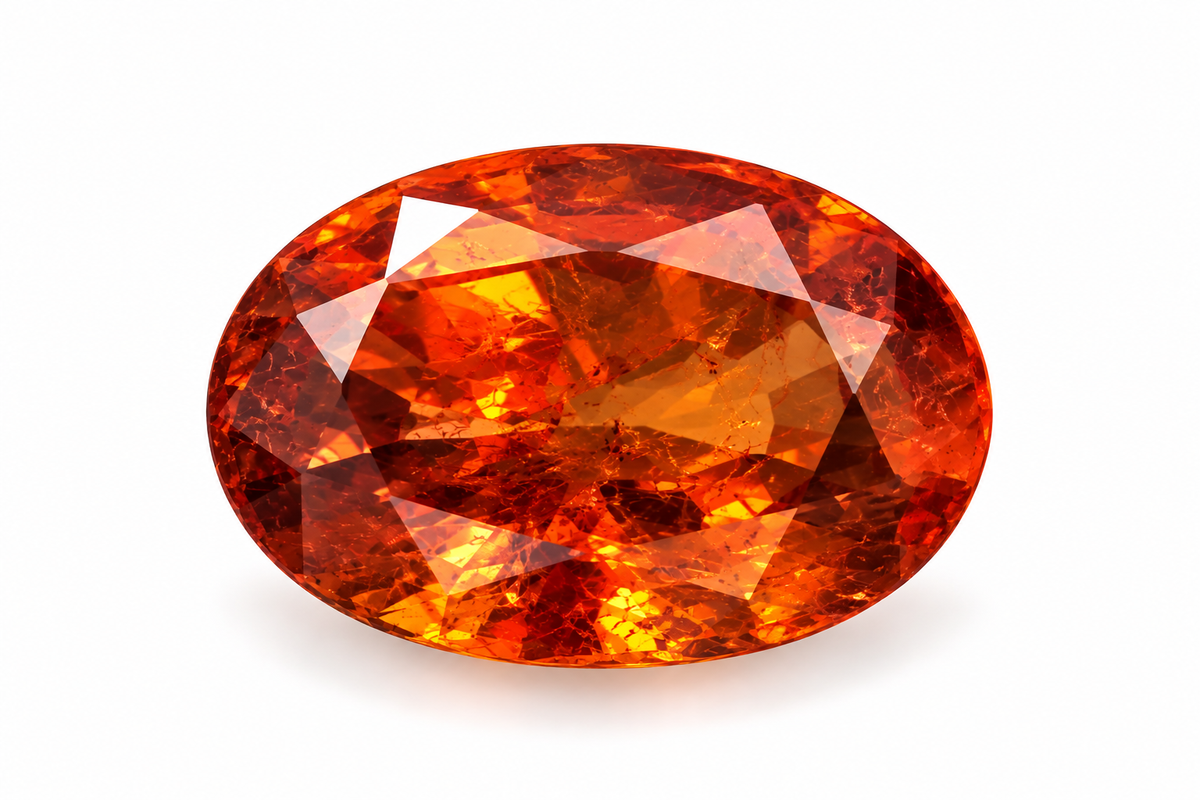 4.51 ct Natural Red Tourmaline Oval shape - #TL205