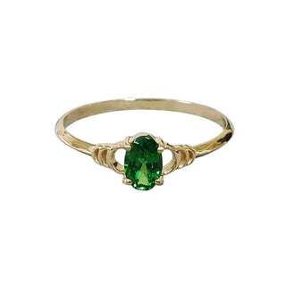Natural Tsavorite 14k Gold Ring For Women, 14k Gold - K Jewelry Accessories