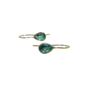 Luster Emerald 18k Gold Earring For Women - K Jewelry Accessories