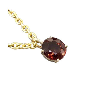 Round / Oval Spinel 14k Gold Charm - K Jewelry Accessories
