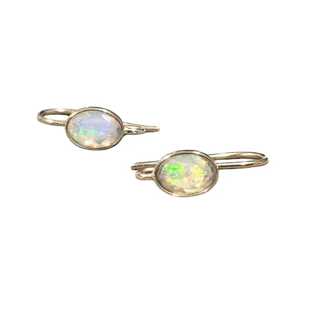 ethiopian opal earring - K Jewelry Accessories