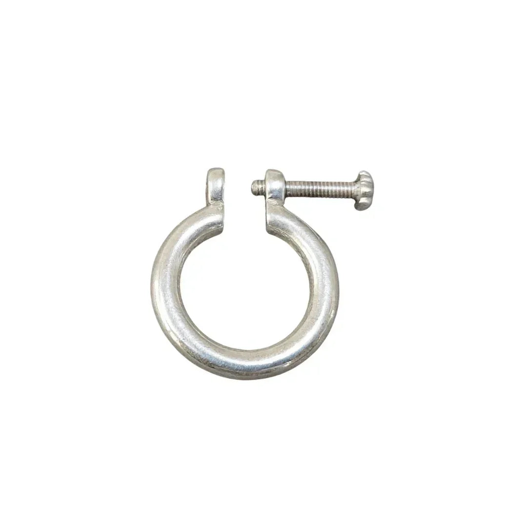 19.5 mm 925 Sterling Silver Horseshoe Clasp - K Jewelry Accessories