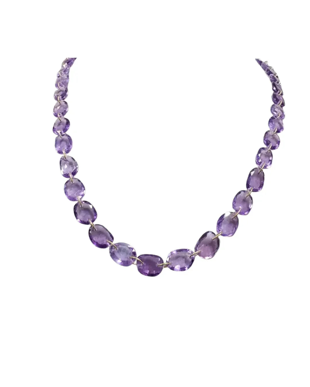 14 Karat Gold Anhänger mit violettem Amethyst