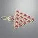 Art Deco Ruby 14k Gold Pendant: Handmade Gemstone Charm - K Jewelry Accessories