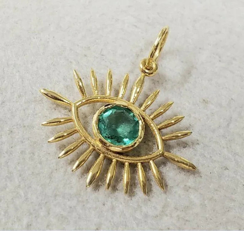 18k Gold Diamant Anhänger