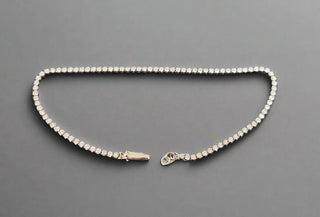 14k White Gold Diamond Tennis Bracelet: 1.40 Carat Brilliant Cut - K Jewelry Accessories