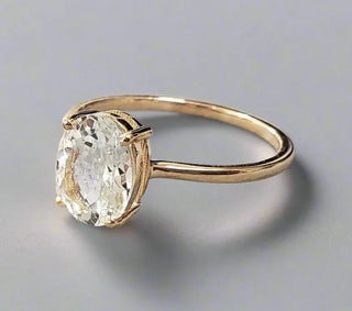 14k Gold Aquamarine Ring: Statement Wedding Jewelry - K Jewelry Accessories