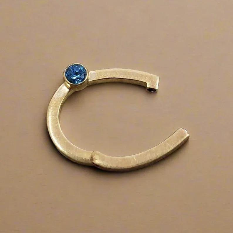 25 x 19 mm 925 Sterling Silber Türkis Karabinerverschluss