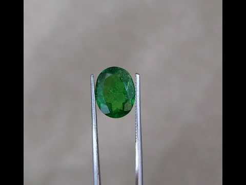 2.95 ct Natural Green Tsavorite Oval shape - #TS23