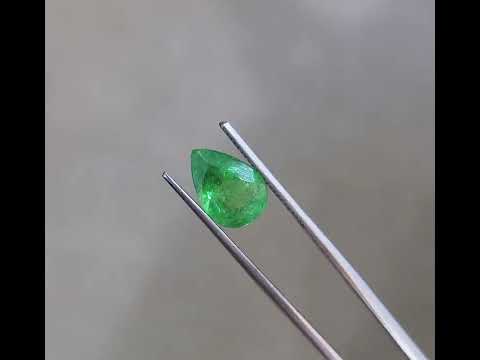 2.10 ct Natural Green Tsavorite Pear shape - #TS24