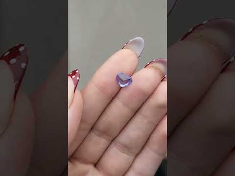 1.37 ct. Natural Blue Sapphire Heart Shape -#BS113