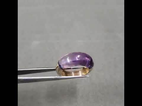 14k Gold Purple Amethyst  Ring