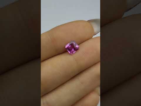 1.22 ct. Natural Pink Sapphire Octagon Radiant Cut (No Heat) -#PS37
