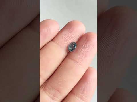 1.64 ct. Natural Teal Sapphire Oval Shape -#MP15