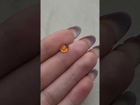 1.52 ct. Natural Spessartite Garnet Round Cut - #FG2