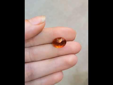 4.51 ct Natural Red Tourmaline Oval shape - #TL205