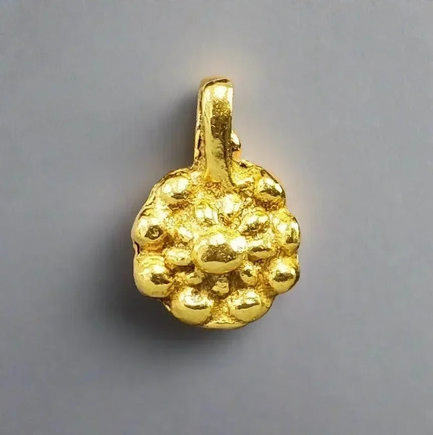 11 mm Floral Gold Filled Charm - K Jewelry Accessories