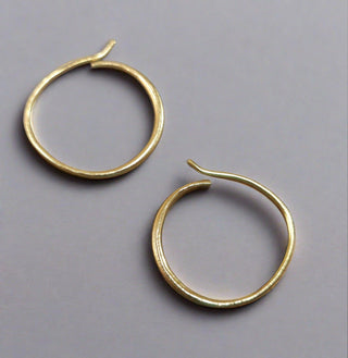 Dainty Hoop Earrings Gold 14k - K Jewelry Accessories