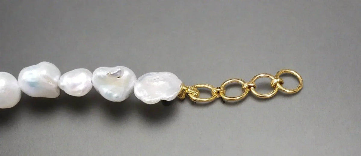 18k Gold Freshwater Pearl Bracelet - K Jewelry Accessories