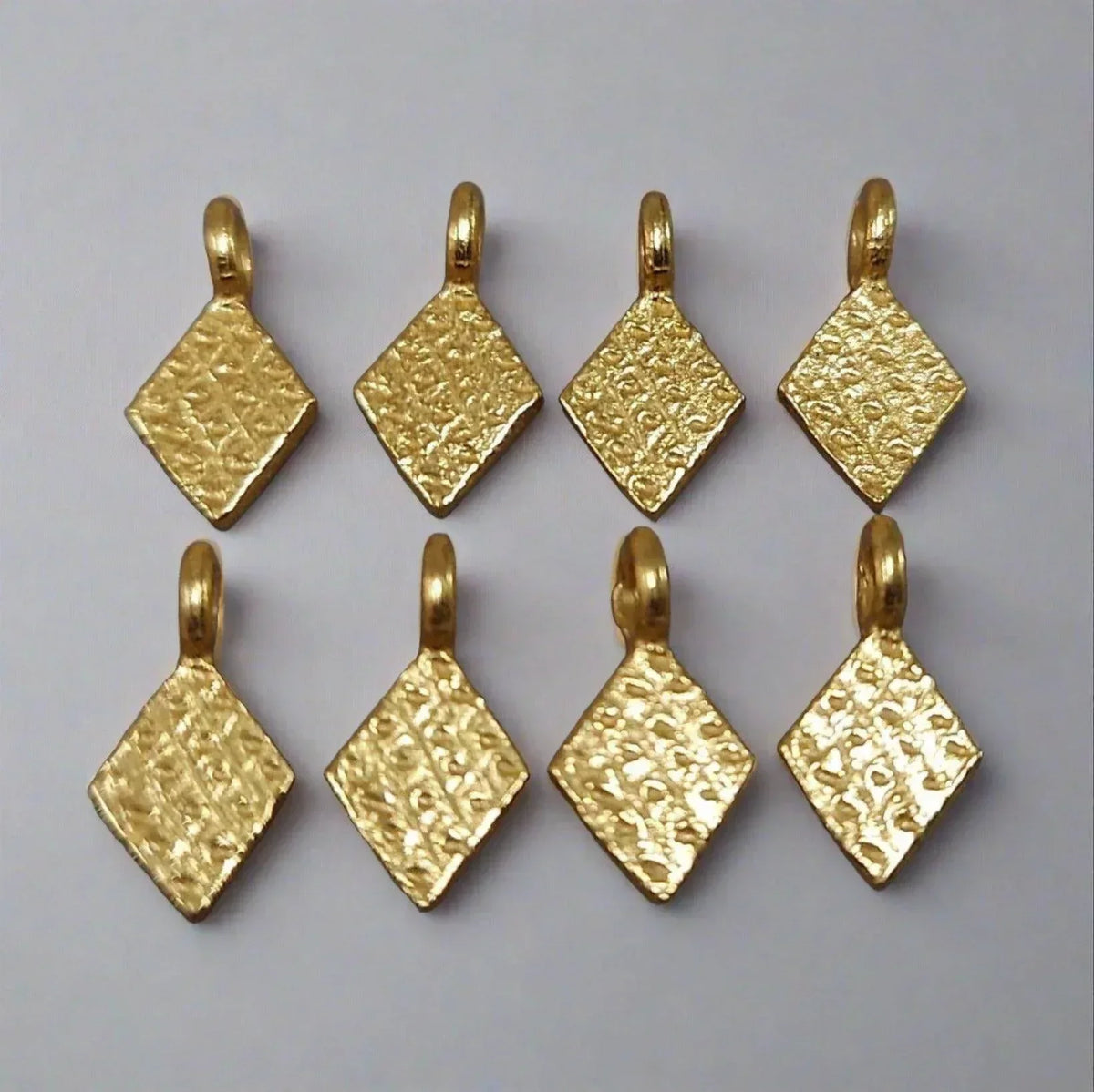 6.5 mm Gold Vermeil Kite Charm - K Jewelry Accessories