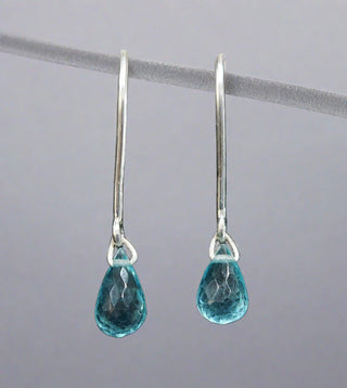 Drop Shaped-925 Silver Apatite Earring - K Jewelry Accessories