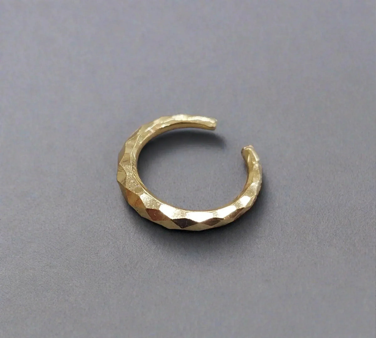 Gold Vermeil Ear Cuff 1 Piece Unisex - K Jewelry Accessories