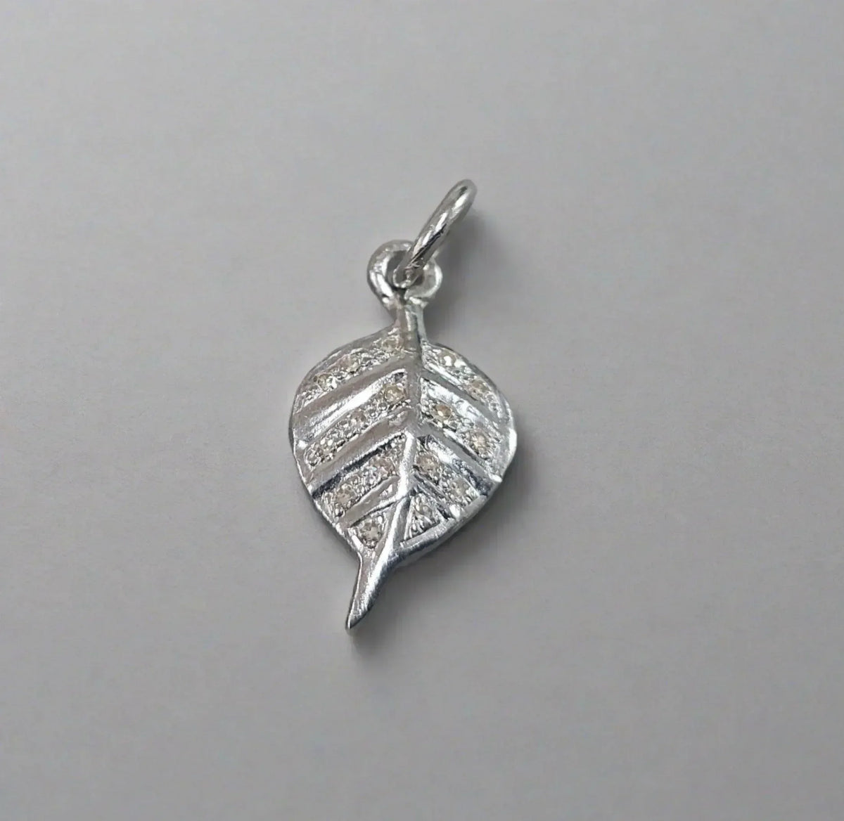 925 Silver Star, Betel Leaf & Leaf Diamond Pendant - K Jewelry Accessories
