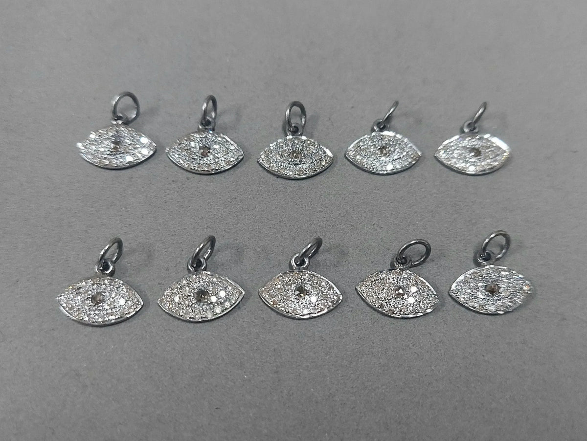 925 Silver Diamond Pendant - K Jewelry Accessories