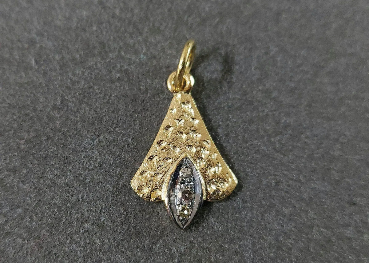 14k Gold Diamond Pendant - K Jewelry Accessories