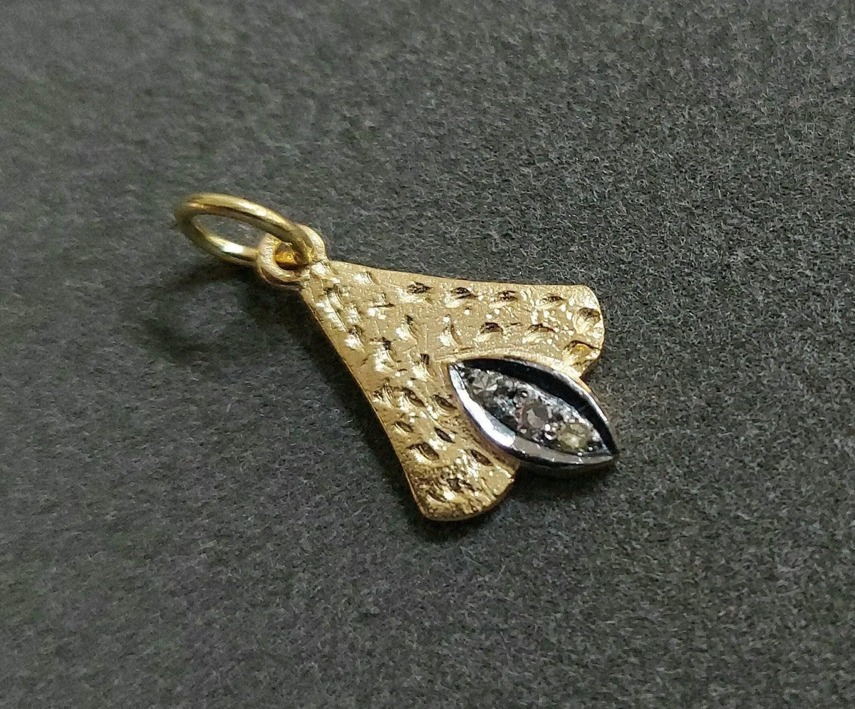 14k Gold Diamond Pendant - K Jewelry Accessories
