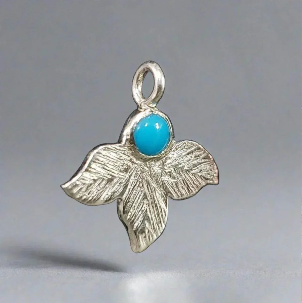 Sterling Silver Turquoise Drop Charm – Classic Beauty - K Jewelry Accessories