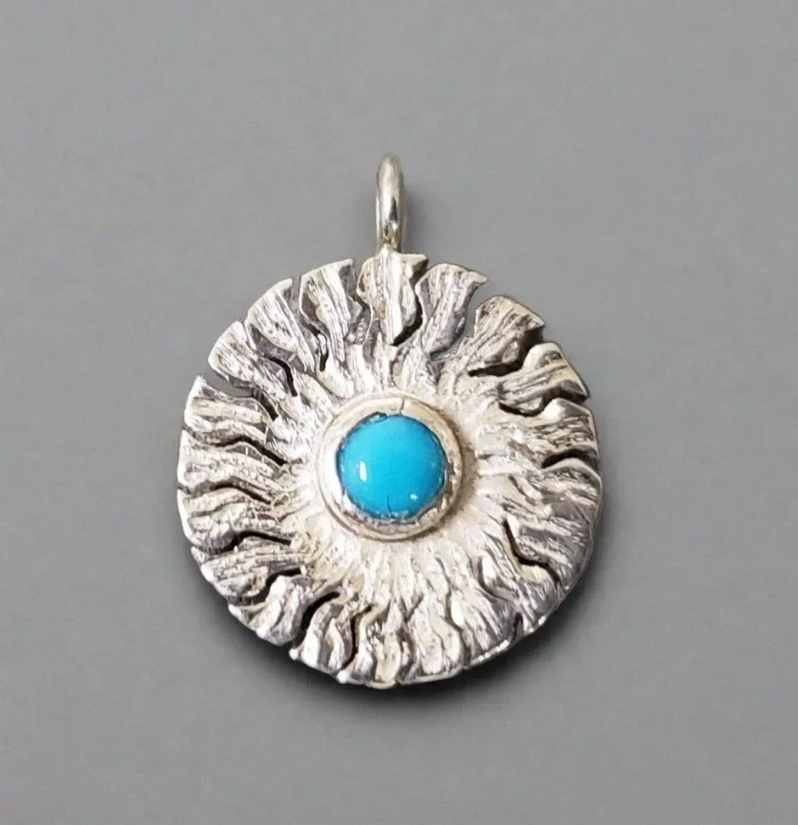 Handcrafted 925 Silver Turquoise Charm High Quality - K Jewelry Accessories