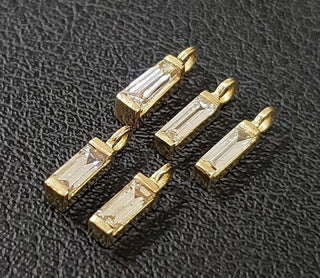 18k Gold Diamond Charms - K Jewelry Accessories