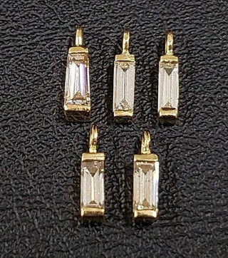 18k Gold Diamond Charms - K Jewelry Accessories