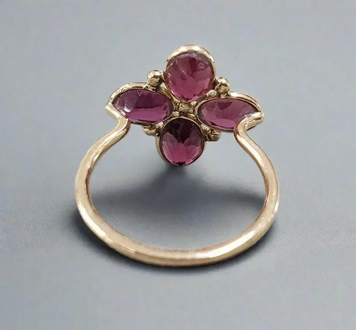 14k Gold Pink Tourmaline Ring - K Jewelry Accessories